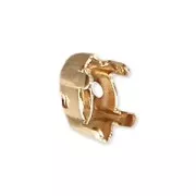 Castone navette PureCrystal 4228 mm. 6x3 Dorato