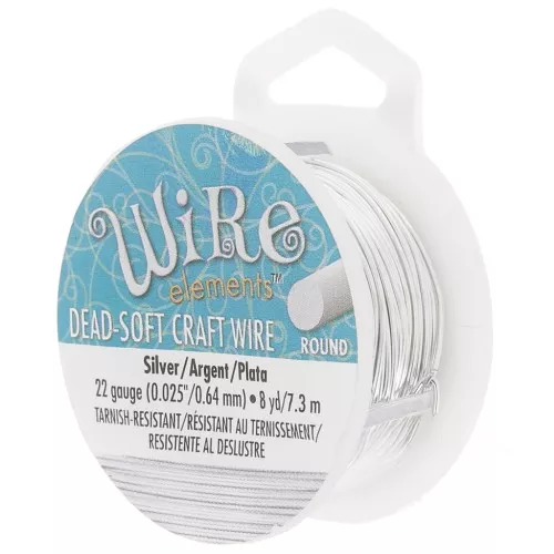 Filo di rame Craft Wire morbido 0.64 mm Vargenté anti-ternissement x7.31m