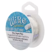 Filo di rame Craft Wire soft 0.32 mm argentato x 13.71 m