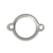 Distanziatori cerchi 2 anellini per la bracciale 18x13 mm in Acciaio inox x10|raw }}