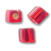 Cubi Miyuki mm. 4 SB4-11 - Ruby Silver Lined x10g