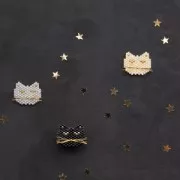 Base per realizzare un Pin's 10 mm dorato con oro fino x1