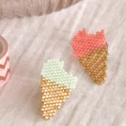 Base per realizzare un Pin's 10 mm dorato con oro fino x1