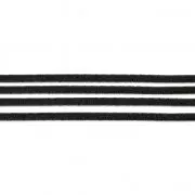 Filo elastico con guaina per creazioni DIY 1.3 mm Nero x 1 m