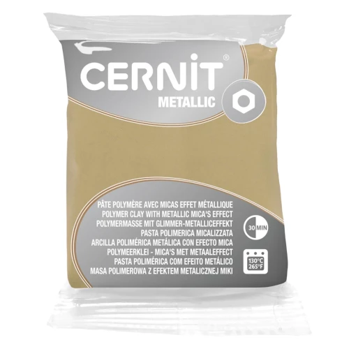 Pasta Cernit Metallic 56gr Champagne