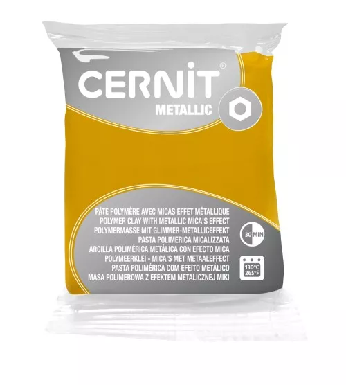 Pasta Cernit Metallic 56gr Oro
