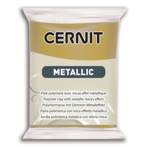 Pasta Cernit Metallic 56gr Oro antico