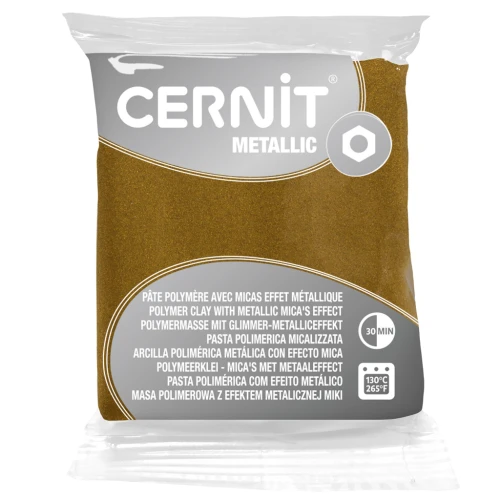 Pasta Cernit Metallic 56gr Oro antico