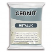 Pasta Cernit Metallic 56gr Acciaio|raw }}