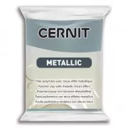 Pasta Cernit Metallic 56gr Acciaio