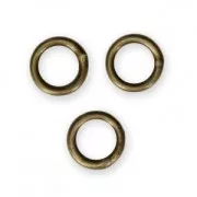 Anellini Chiusi 5x0.9 mm bronzo x25