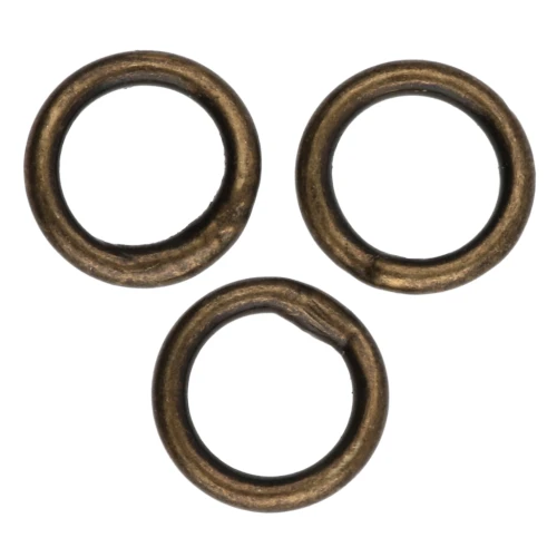 Anellini Chiusi 5x0.9 mm bronzo x25