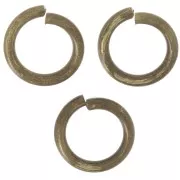 Anellini aperti rotondi 5x0.8 mm bronzo x25