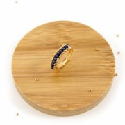 Base anello regolabile multiforo 3.6 mm oro rosa x1