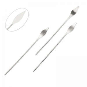 Spilli testa lancia 36x0,7 mm Placcatura argento fino x10