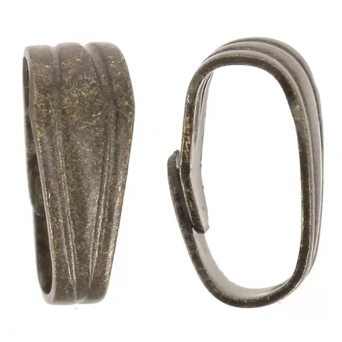 Ganci per pendenti 6 mm bronzo x20