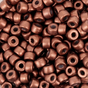 Perla Matubo 8/0 - 3,15 mm Rosso Rame Opaco x 10 g