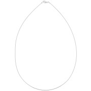 Girocollo maglia omega - 1 mm Argento 925 x40 cm|raw }}