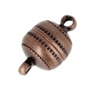 Chiusura magnetica 14x8 mm rame antico x1|raw }}