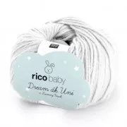 Lana Rico Baby Dream dk Uni Bianco (n°001) x 50g