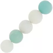 Perline Gemme 10 mm Amazonite Mat x5
