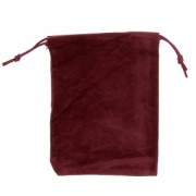 Pochette di velluto per regalo bijoux mm.115x150 Bordeaux x1|raw }}