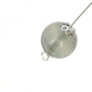 Coppette filigranate 6 mm rodiato x20