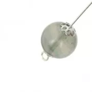 Coppette filigranate 6 mm rodiato x20