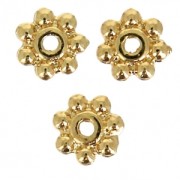 Distanziatori 5 mm Dorato con oro fino x20