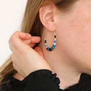 Distanziatori in ottone 5 mm Placcatura argento fino x20