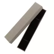 Scatolina per bracciale e orologio 21.5x4x2.5 cm Grigio