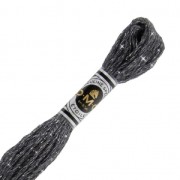 Filo da ricamo DMC Mouliné Etoile 617 Grigio antracite (C3799) x8m|raw }}
