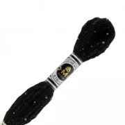 Filo da ricamo DMC Mouliné Etoile 617 Grigio antracite (C3799) x8m