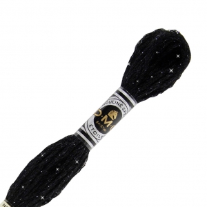 Filo da ricamo DMC Mouliné Etoile 617 Grigio antracite (C3799) x8m