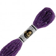 Filo da ricamo DMC Mouliné Etoile 617 Melanzana (C550) x8m|raw }}