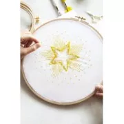 Filo da ricamo DMC Mouliné Etoile 617 Beige (C738) x8m