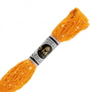 Filo da ricamo DMC Mouliné Etoile 617 Arancione (C740) x8m