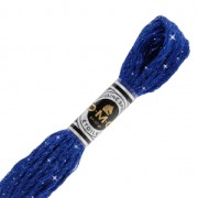 Filo da ricamo DMC Mouliné Etoile 617 Dark Indigo (C820) x8m|raw }}