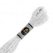 Filo da ricamo DMC Mouliné Etoile 617 Bianco (CBLANC) x8m