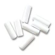 Tubi di perle Preciosa 6,5x2 mm bianco gesso x20g