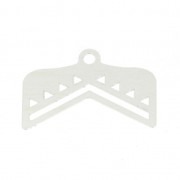 Terminali per tessitura di Miyuki 11/0 esclusiva Perles & co 18 mm Argento 925|raw }}