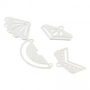 Terminali per tessitura di Miyuki 11/0 esclusiva Perles & co 18 mm Argento 925