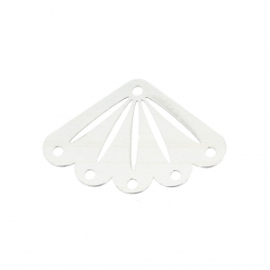 Terminale per tessitura miyuki 11/0 esclusiva Perles & co 14x20 mm Argento 925