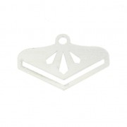 Terminale per tessitura di Miyuki 11/0 esclusiva Perles & co 18 mm Argento 925