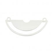 Distanziatore per tessitura miyuki 11/0 by Perles & co 11x24 mm Argento 925