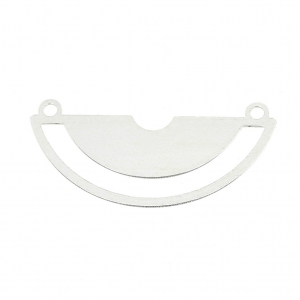 Distanziatore per tessitura miyuki 11/0 by Perles & co 11x24 mm Argento 925