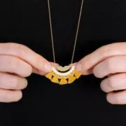 Distanziatore per tessitura miyuki 11/0 by Perles & co 11x24 mm Argento 925