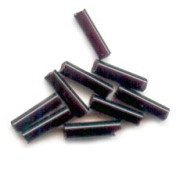 Perla Preciosa, tubetti da 4x1 mm, colore Jet, 20 g
