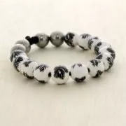 Filo elastico tinta unita per creazione DIY 2 mm Viola x 1 m