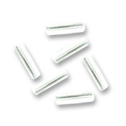 Tubi di perle Preciosa 4x1 mm Crystal Lustré x20g|raw }}